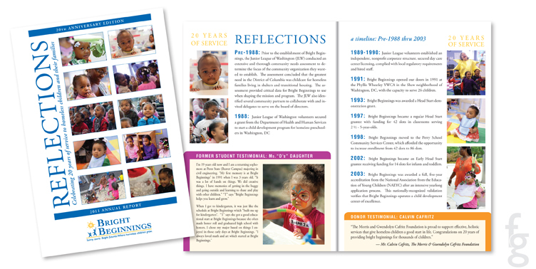 Bright Beginnins 2011 Annual Report